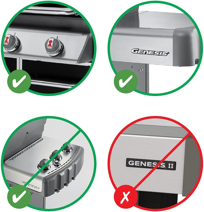 Weber® Porcelain‑Enameled Cast‑Iron Grates for Select Genesis® Grills