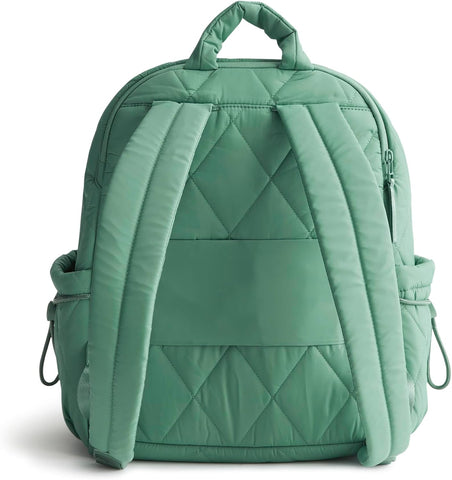 Vera Bradley Women's Featherweight Bancroft Backpack, Beryl Green, One Size
