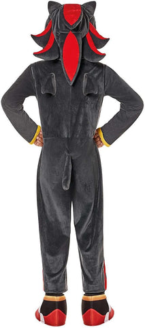 Spirit Halloween Sonic the Hedgehog Kids Shadow Jumpsuit Costume | Officially Licensed |Gaming Costume | Shadow Cosplay
