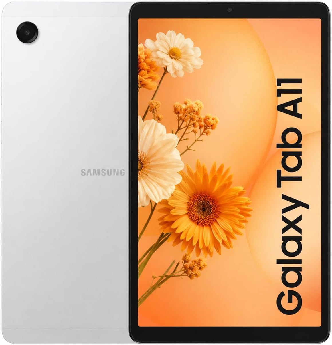 Samsung Galaxy Tab A11 (SM-X133), 64GB 4GB Ram, WiFi Only, International Version (Silver)
