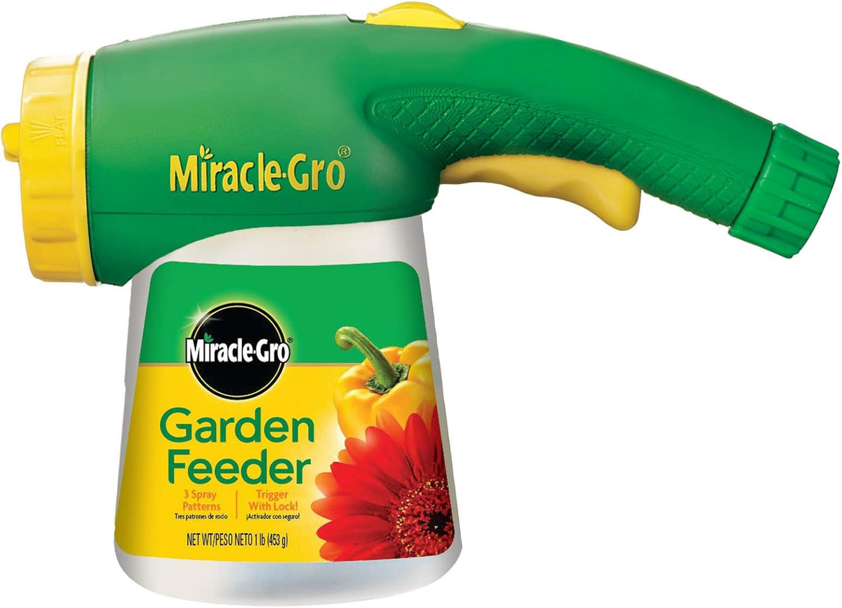 Miracle-Gro Garden Feeder with Water Soluble All Purpose Plant Food, 1 lb.