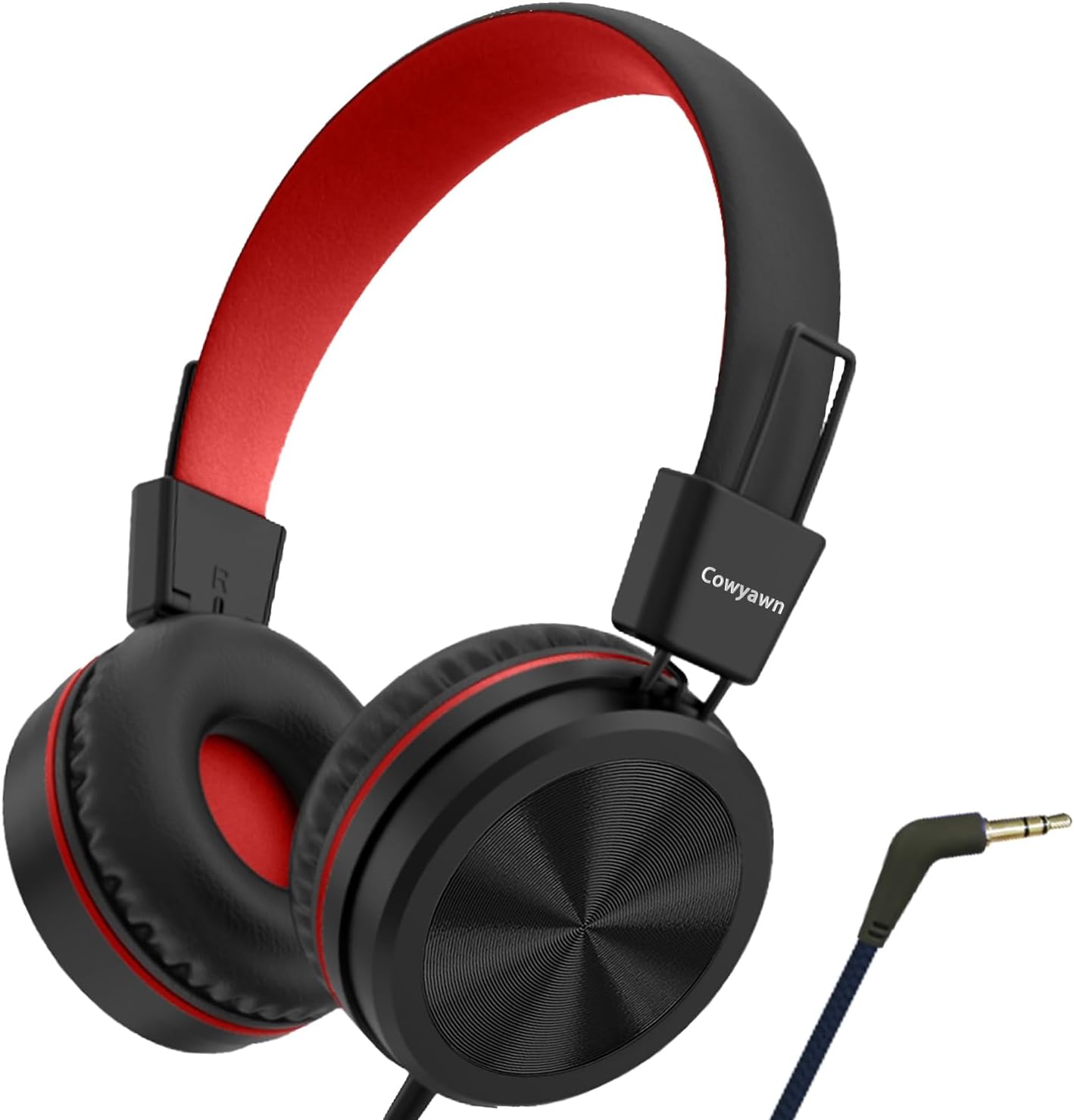 Cowyawn Kids Headphones for School, On Ear Wired Headphones for Boys Girls
