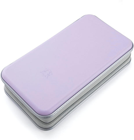 alavisxf xx CD Case, 96 Capacity Hard Plastic Organizer Wallet for Car