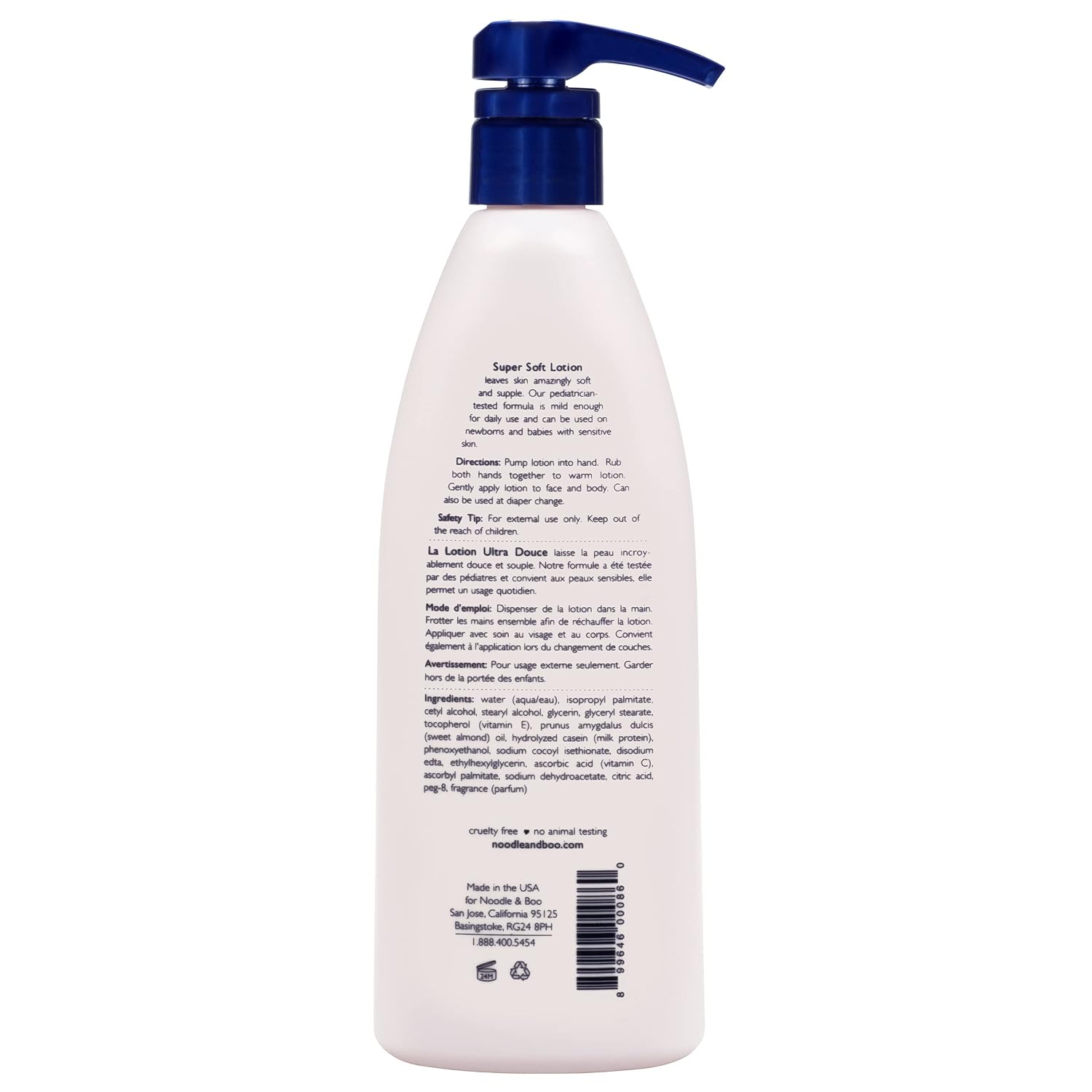 Noodle & Boo Super Soft Moisturizing Lotion for Daily Baby Care
