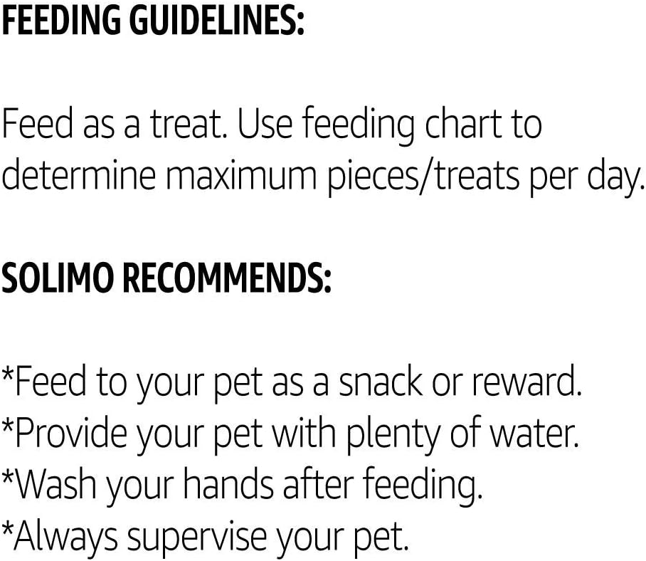 Amazon Brand - Solimo Sweet Potato & Duck Jerky Dog Treats, 2 pounds (Pack of 2)