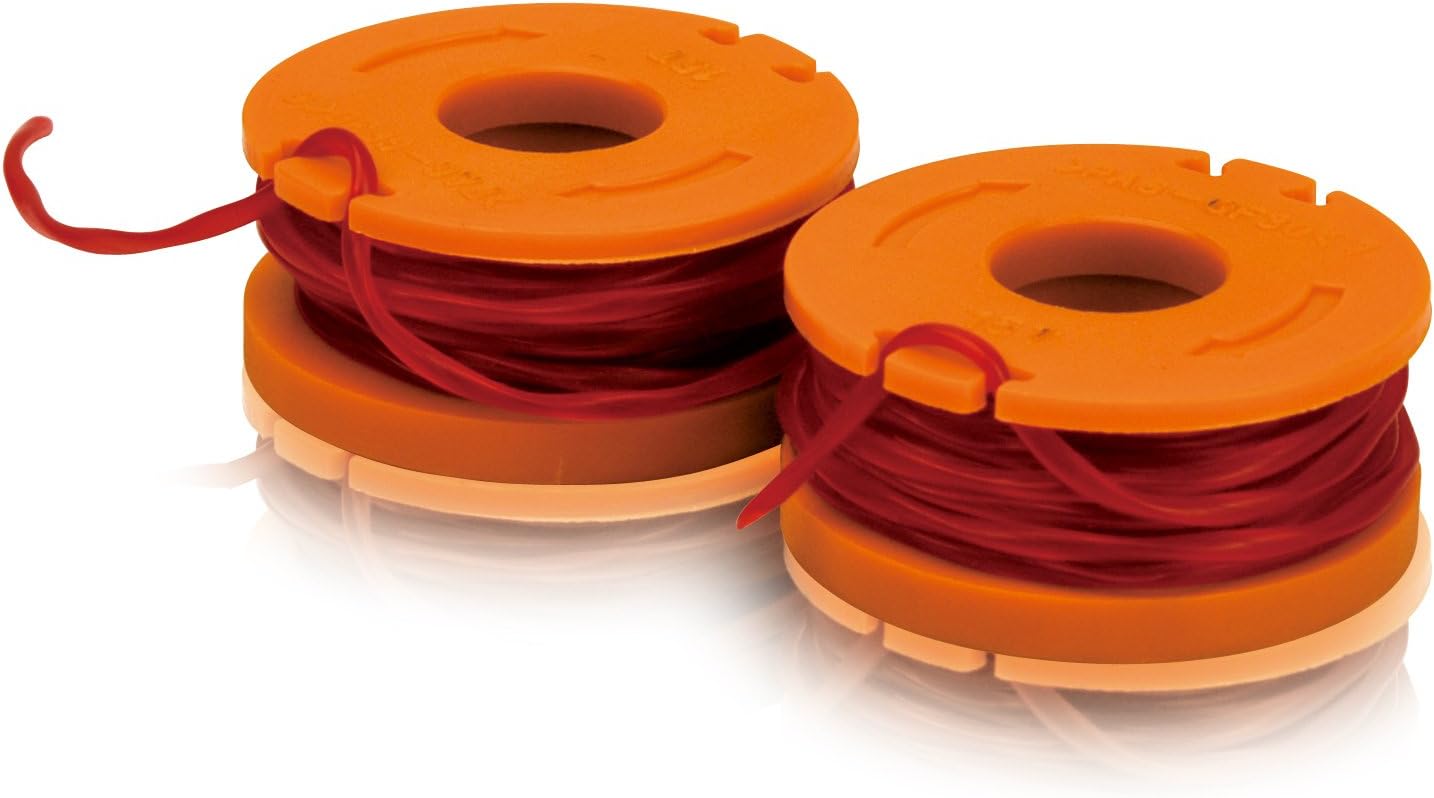 WORX Replacement Spool & Line for String Trimmers, 6 Pack, WA0010