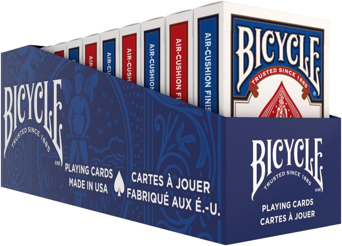 Bicycle Rider Back Playing Cards 12 Pack Poker Size Standard Index