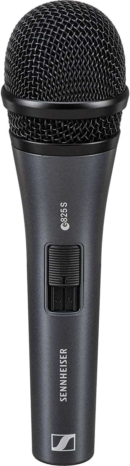 SENNHEISER E825-S Handheld Cardiod Dynamic Microphone with On/Off Switch