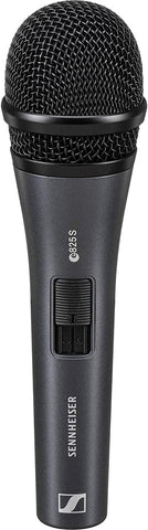 SENNHEISER E825-S Handheld Cardiod Dynamic Microphone with On/Off Switch