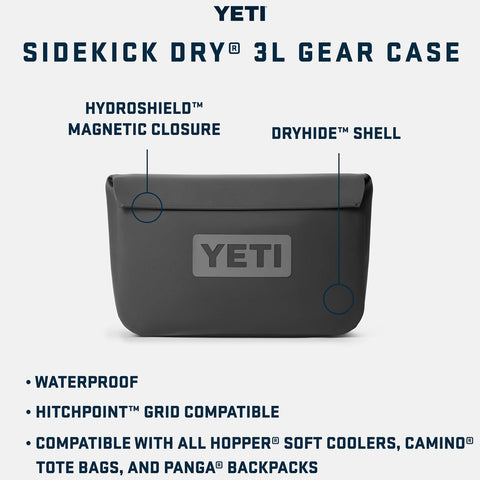 YETI Sidekick Dry 3L Gear Case, Olive