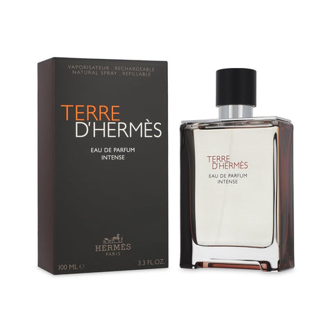 Terre D'Hermes by Hermes for Men 3.3 oz Eau de Parfum Intense Refillable Spray