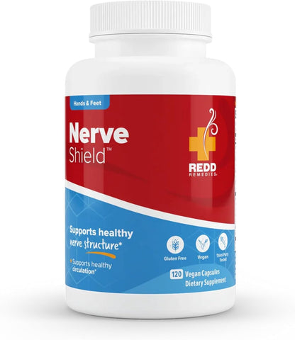 Redd Remedies Nerve Shield | Supports Healthy Nerve Structure | 60 Servings