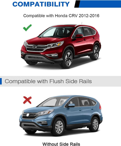 Wonderdriver Roof Rack Cross Bars for Honda CRV CR-V 2012-2016