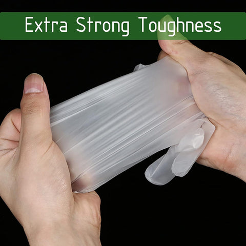 Dr.GreenPanda Clear Vinyl Disposable Gloves Food Safe Powder/Latex Free