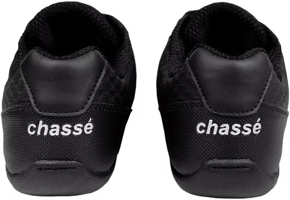 chassé Apex Cheerleading Shoes - White and Black Cheer Shoes for Girls