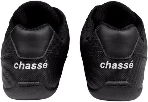 chassé Apex Cheerleading Shoes - White and Black Cheer Shoes for Girls