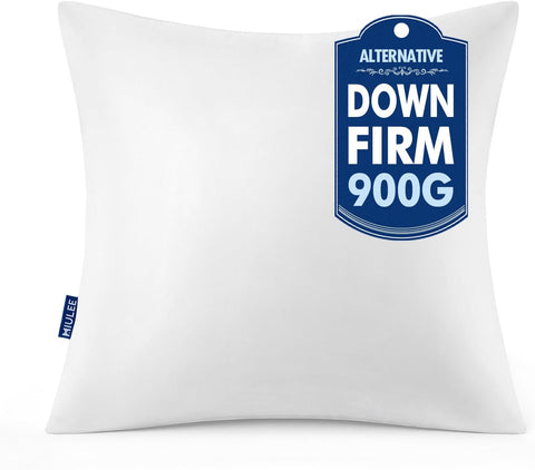 MIULEE 26x26 Euro Pillow Insert 1 Pack, Throw Pillows for Couch Bed