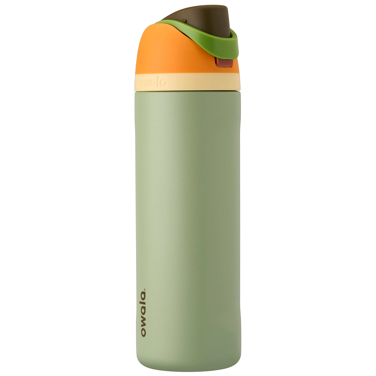 Owala FreeSip Insulated Stainless Steel Water Bottle with Straw for Sports, Travel, and School BPA-Free Sports Water Bottle, 24 oz, Camo Cool