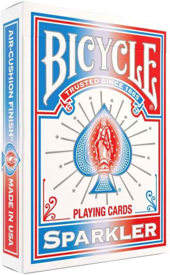 Bicycle Sparkler Playing Cards American Flag Fireworks Patriotic Deck