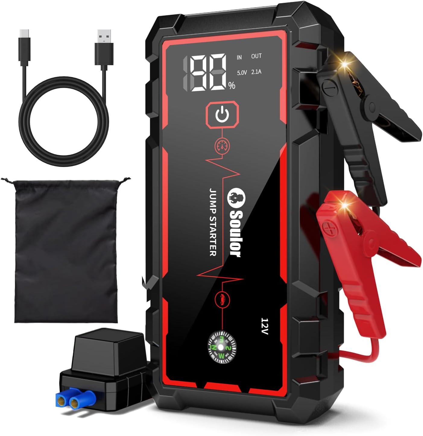 Jump Starter Battery Jumper Starter Portable Jump Box for Car Battery 5000A