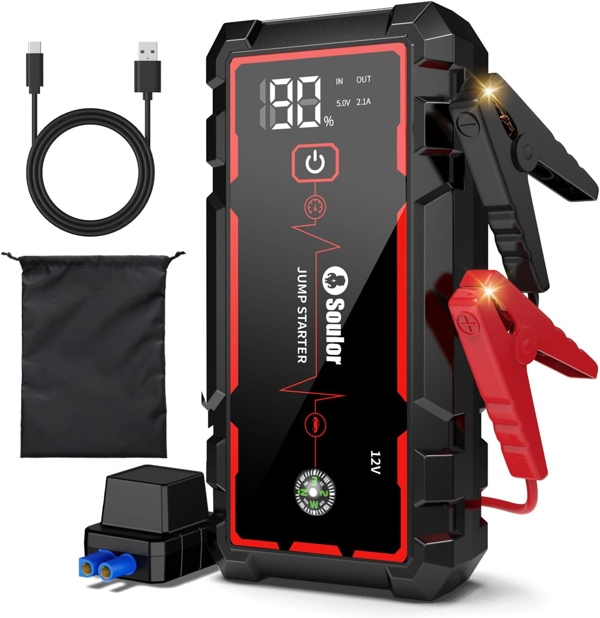 Jump Starter Battery Jumper Starter Portable Jump Box for Car Battery 5000A