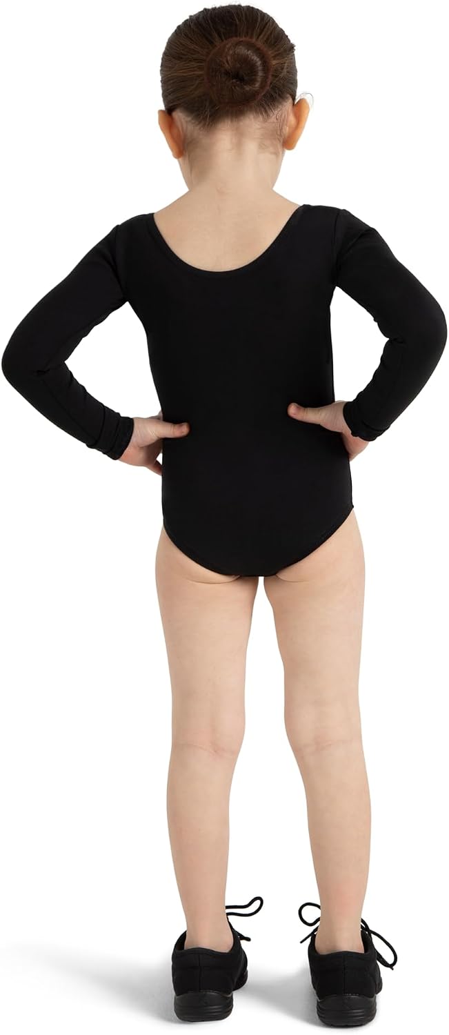 Capezio Girls' Team Basics Long Sleeve Leotard