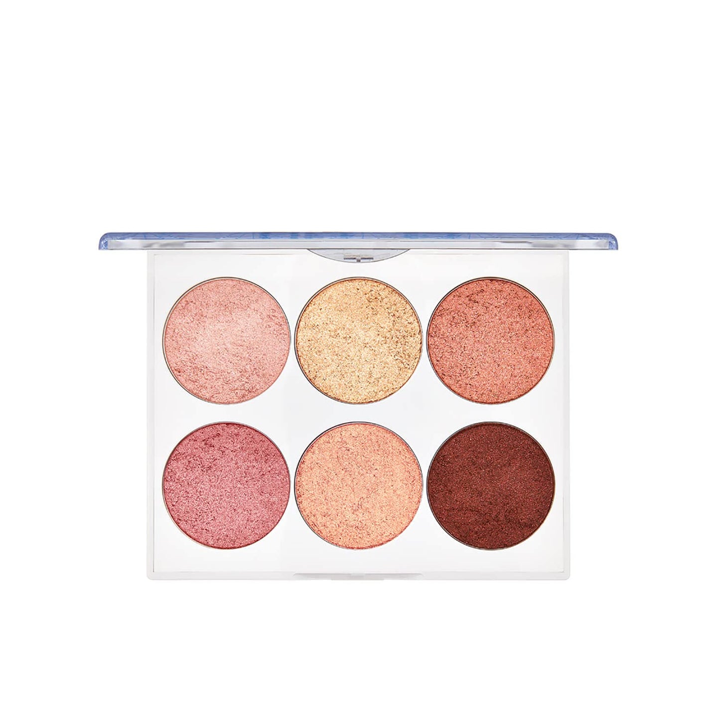 FLOWER BEAUTY By Drew Barrymore Jungle Lights Eyeshadow Palette - Blendable + Creamy Powder - Buildable - No Fall-Out - Six Shades (Jungle Lights)