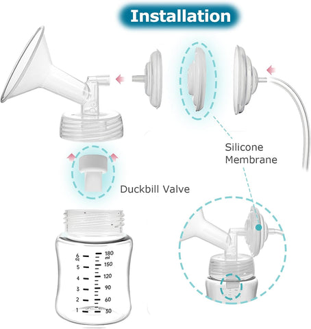 Breast Pump Parts for Spectra S1/S2/9 Plus SG and Motif Luna