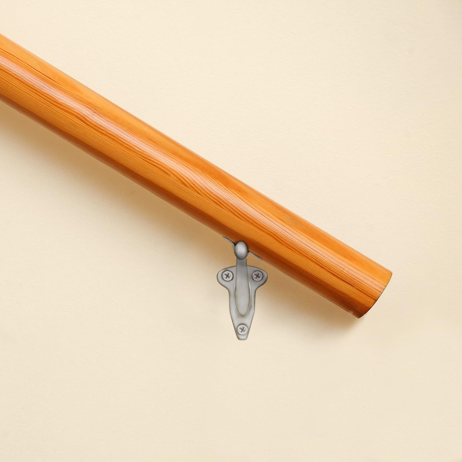 Design House Standard Handrail Bracket, Satin Nickel