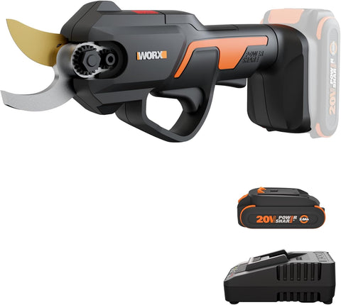 WORX Cordless Pruning Shear, 20V Powered Lopper, WG330