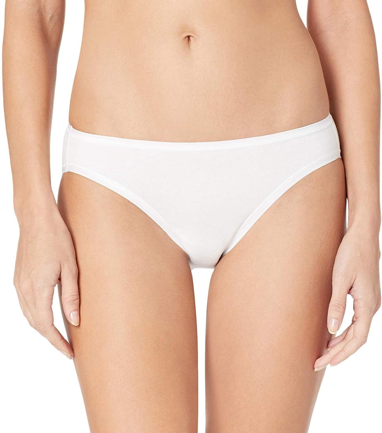 Amazon Essentials Women's Cotton Spandex Bikini Brief Underwear (Available in Plus Size)