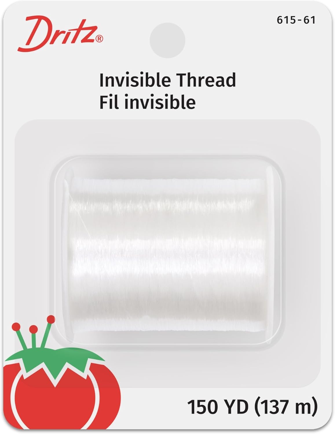 Dritz Invisible Thread, 150 Yards – Clear Thread