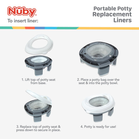 Nuby Potty Replacement Liners