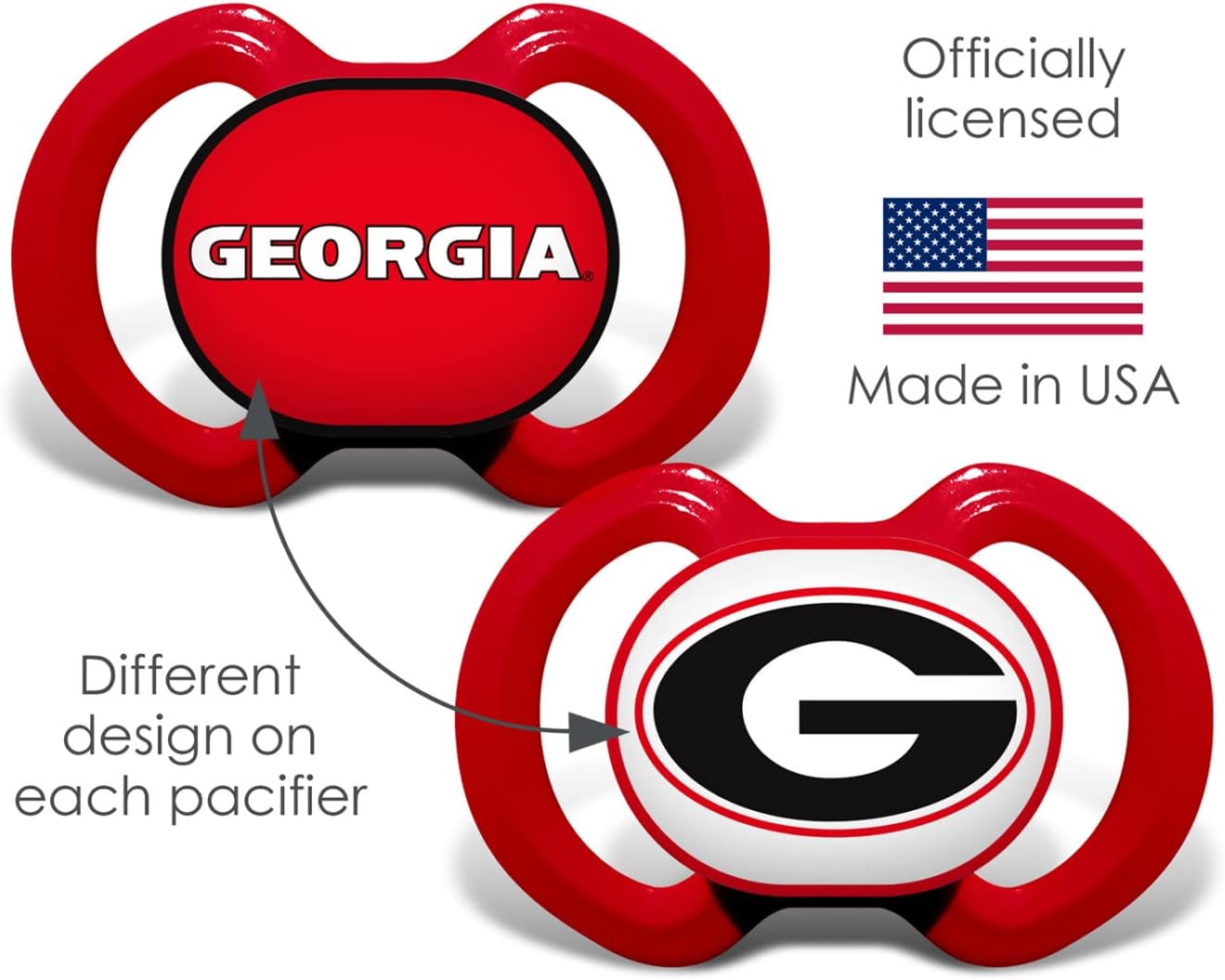 Baby Fanatic NFL Baby Pacifiers