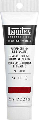Liquitex Heavy Body Acrylic Paint, 2-oz Tube, Alizarin Crimson Hue Perm