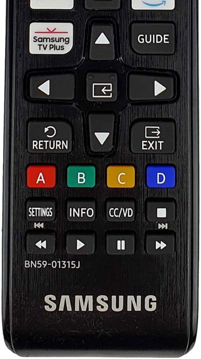 Samsung OEM Remote Control with Netflix Hotkey - Black (BN59-01315J)