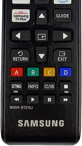 Samsung OEM Remote Control with Netflix Hotkey - Black (BN59-01315J)