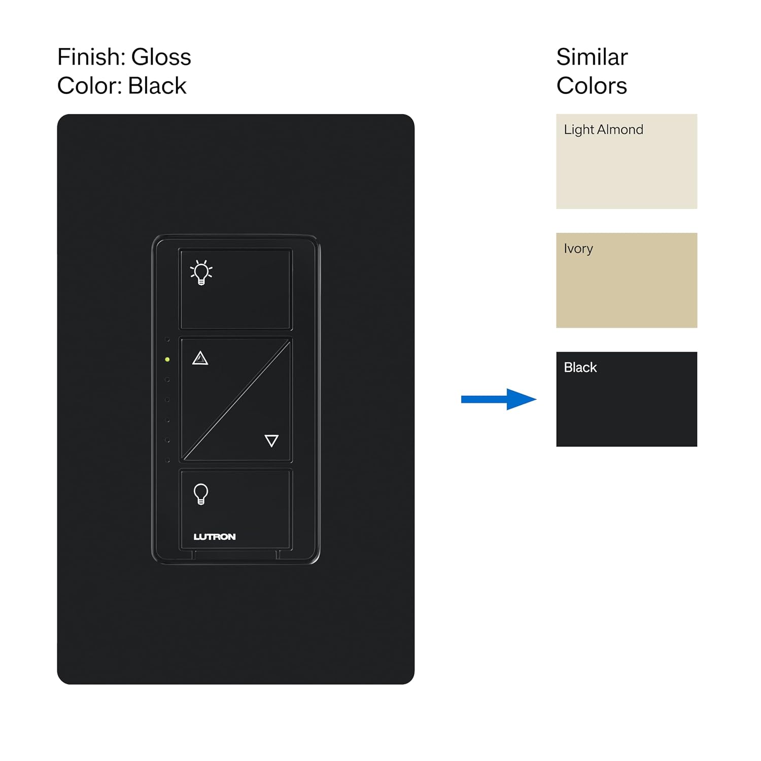 Lutron Caseta Smart Dimmer Switch (Smart Hub Required), No Neutral Required