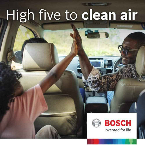 BOSCH 6090C HEPA Cabin Air Filter - 3 Layer Protection For A Healthier Ride