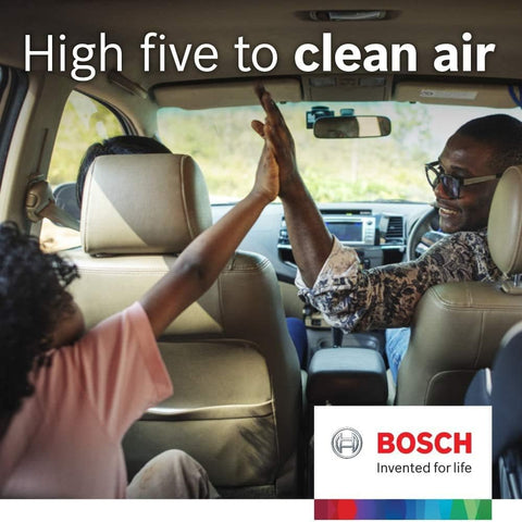 BOSCH 6091C HEPA Cabin Air Filter - 3 Layer Protection For A Healthier Ride