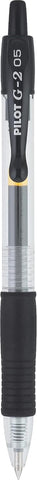PILOT G2 Extra Fine Point Black Gel Ink Pens, Dozen Box, 31002