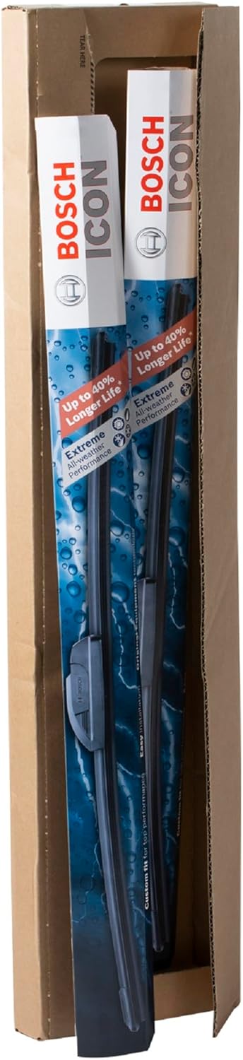 BOSCH 22A22B ICON Beam Wiper Blades - Set of 2 Blades (22A & 22B)