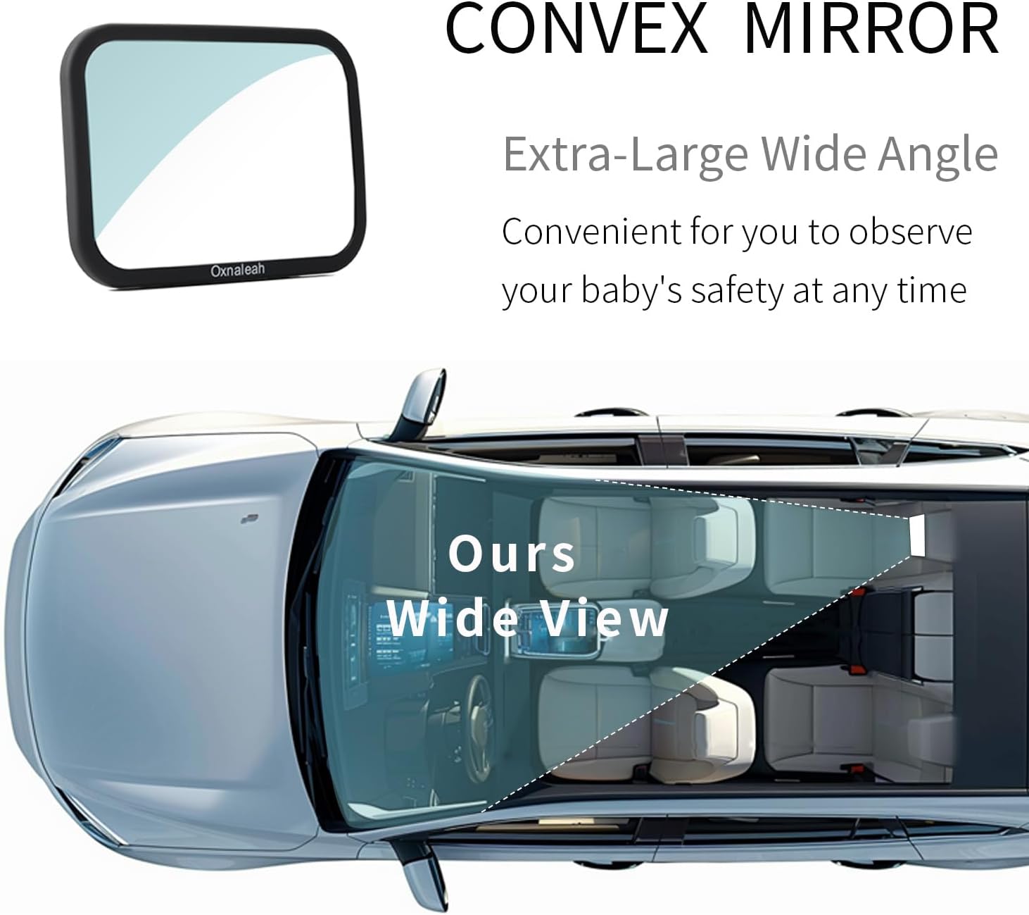 2 Pack Baby Car Mirror
