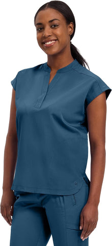 Healing Hands Purple Label Women's Scrub Top with Dolman Sleeves 2 Pockets