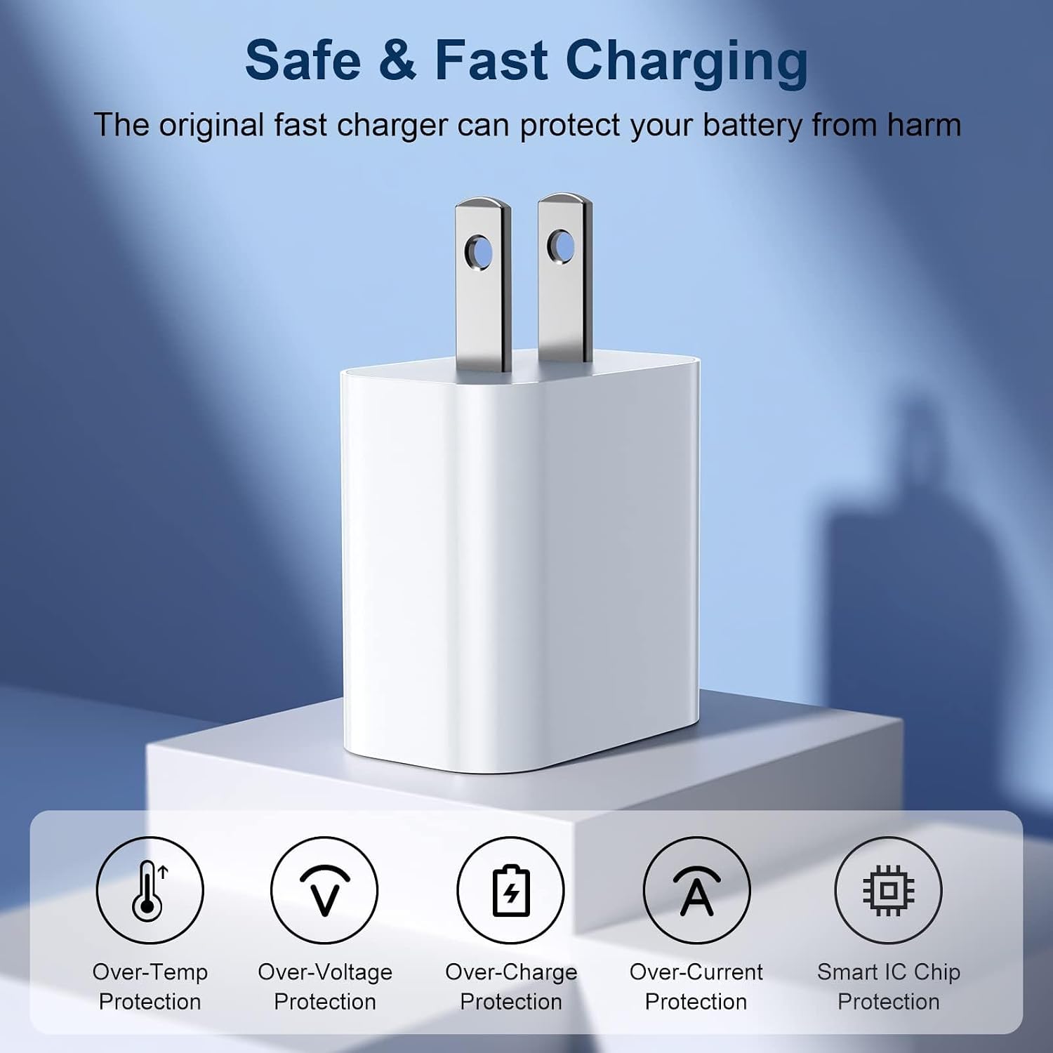 iPhone Charger Fast Charger,USB C Charger 4 Pack, 6FT Lightning Cable