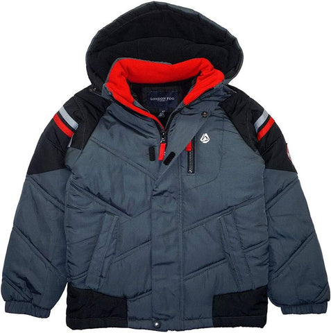 London Fog Boys' Big Active Puffer Jacket Winter Coat