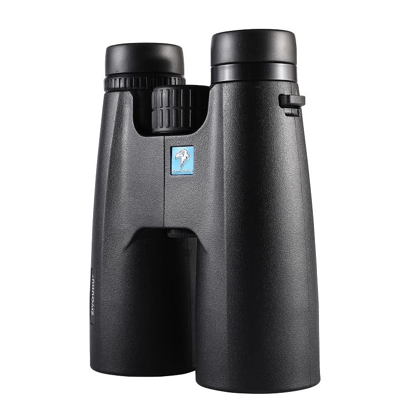 ZIYOUHU12x50 Binoculars for Adults and Kids,Compact Binoculars with Adapter and Foldable Tripod Large View Binoculars,BAK4 Prism & FMC Lens Waterproof Binoculars for Bird Watching Hunting