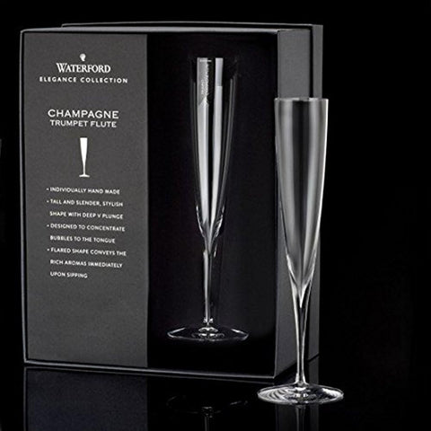 Waterford Elegance Trumpet Flute Pair