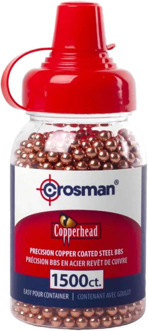 Crosman Copperhead 4.5mm Copper-Coated Steel BBS
