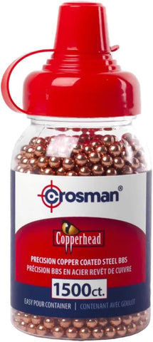 Crosman Copperhead 4.5mm Copper-Coated Steel BBS